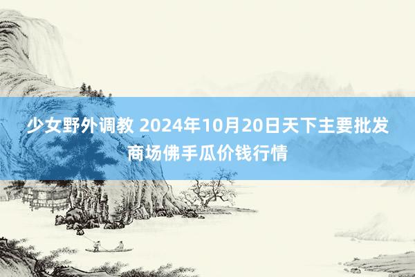 少女野外调教 2024年10月20日天下主要批发商场佛手瓜价钱行情