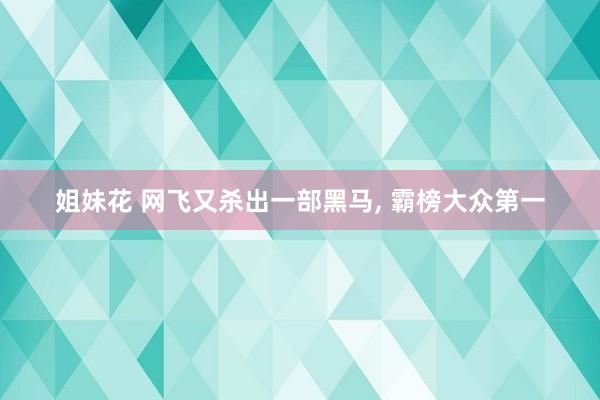 姐妹花 网飞又杀出一部黑马， 霸榜大众第一