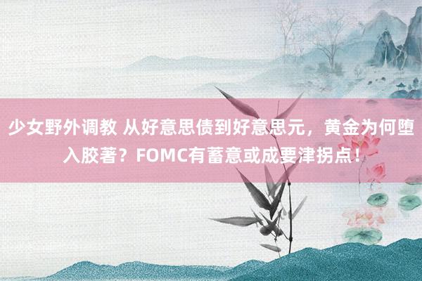 少女野外调教 从好意思债到好意思元，黄金为何堕入胶著？FOMC有蓄意或成要津拐点！