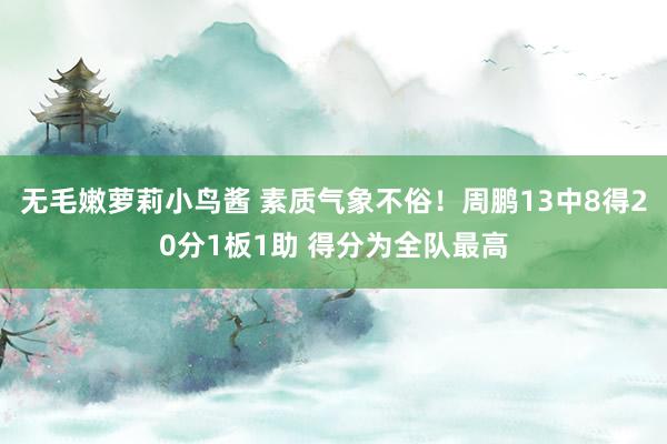 无毛嫩萝莉小鸟酱 素质气象不俗！周鹏13中8得20分1板1助 得分为全队最高